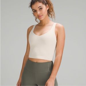 White Opal Lululemon Align Tank Top